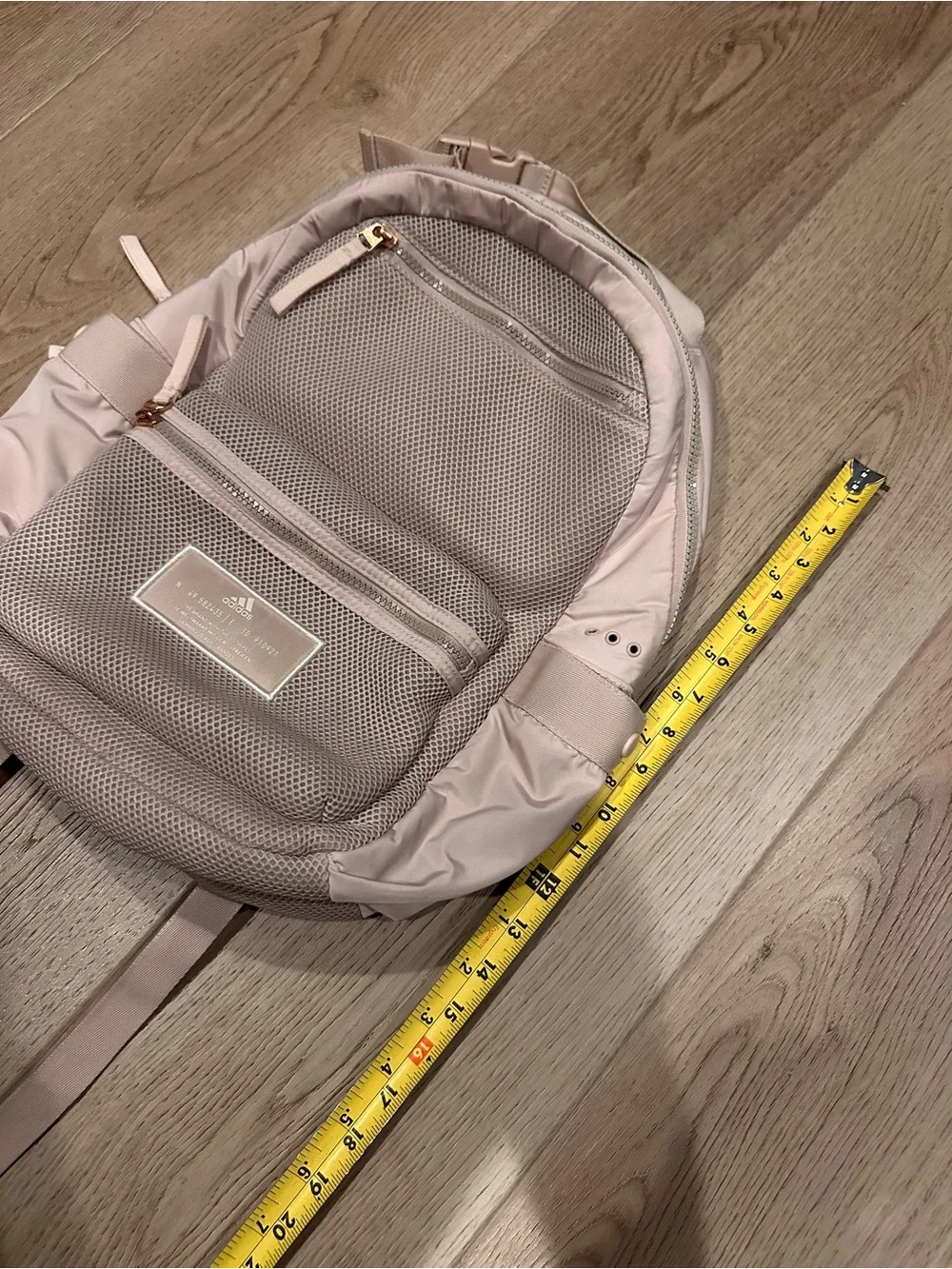 Adidas VFA Backpack Magic Beige Blush | Gym Yoga Travel Bag